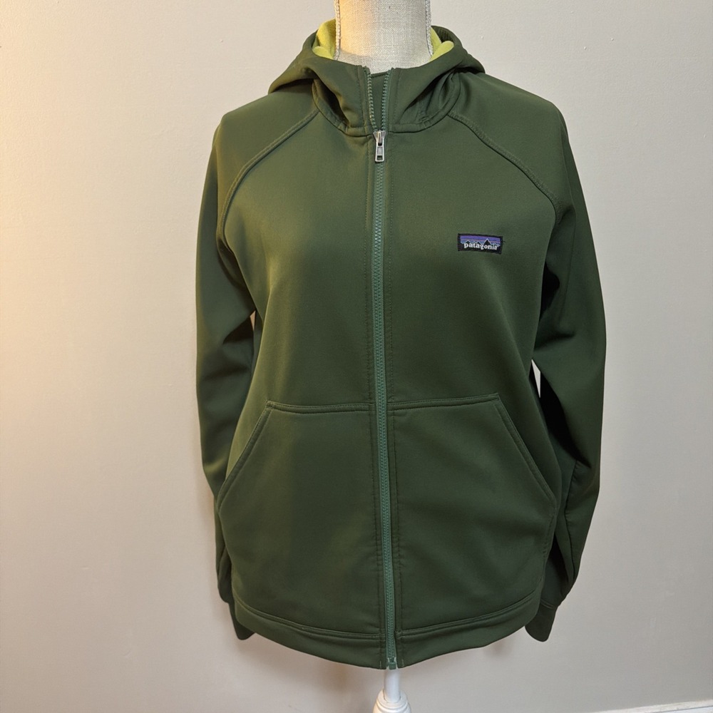 Patagonia Green Slope Style Hoodie Men's Small